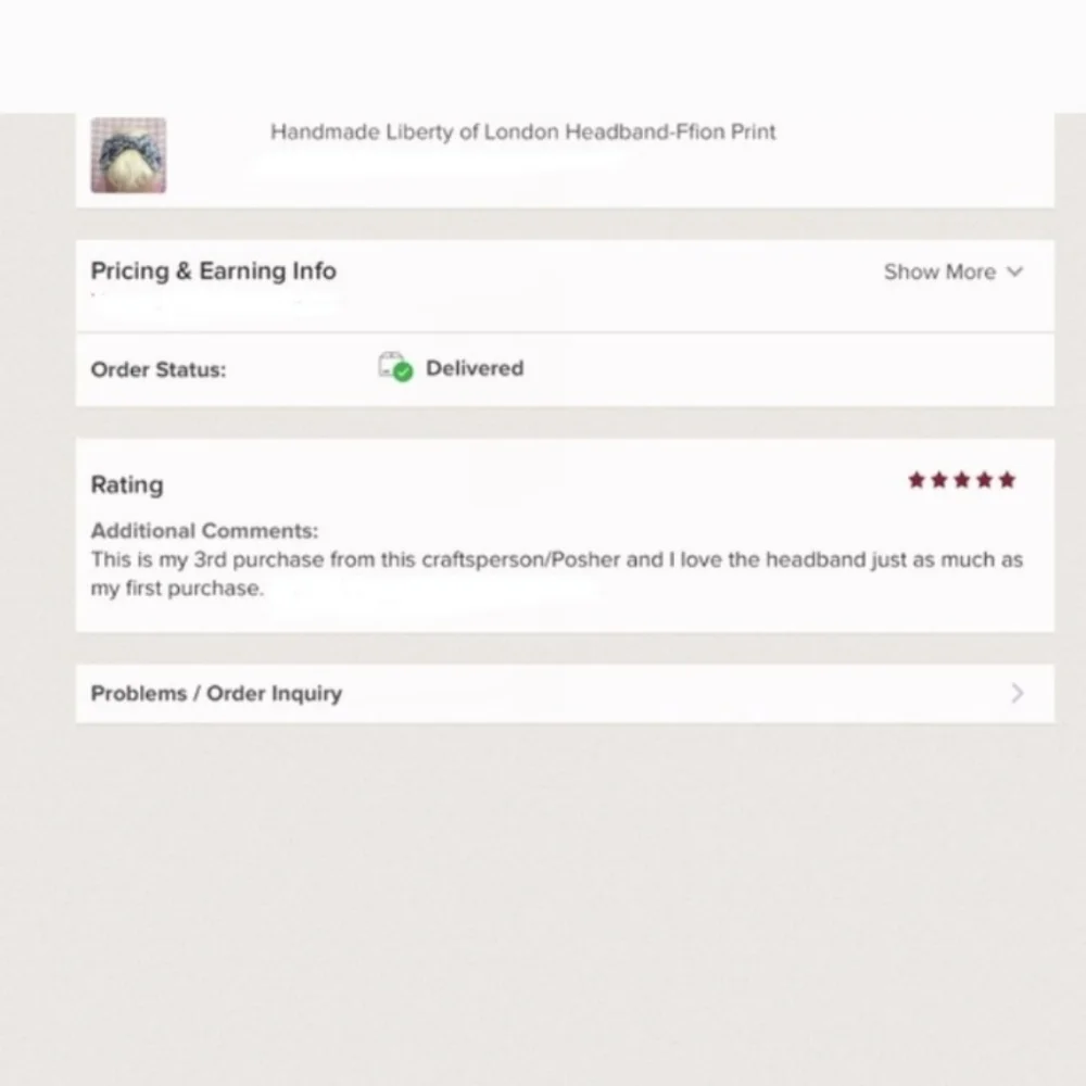 Liberty Art Fabric Tana Lawn Headband Wiltshire Red Blue Berry Classic Bespoke - Picture 11 of 12